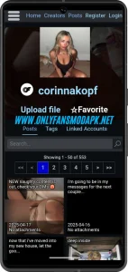 onlyfans MOD APK For Android [Premium Features unlocked] Download For free App screenshot 1 onlyfansmodapk.net